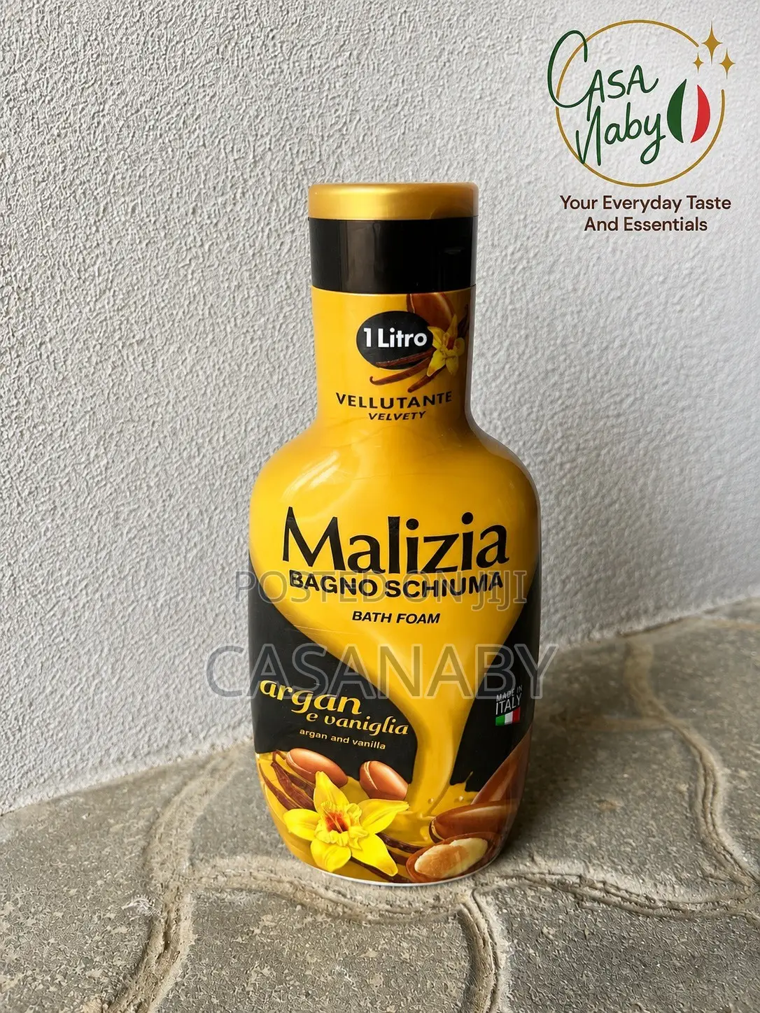 Malizia Bath Foam 1 Litre Made in Italy 🇮🇹