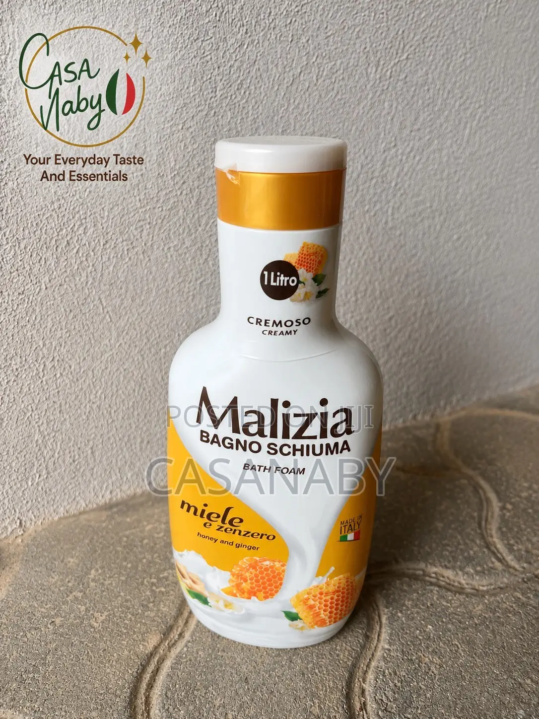 Malizia Bath Foam 1 Litre Made in Italy 🇮🇹