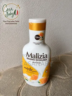 Malizia Bath Foam 1 Litre Made in Italy 🇮🇹