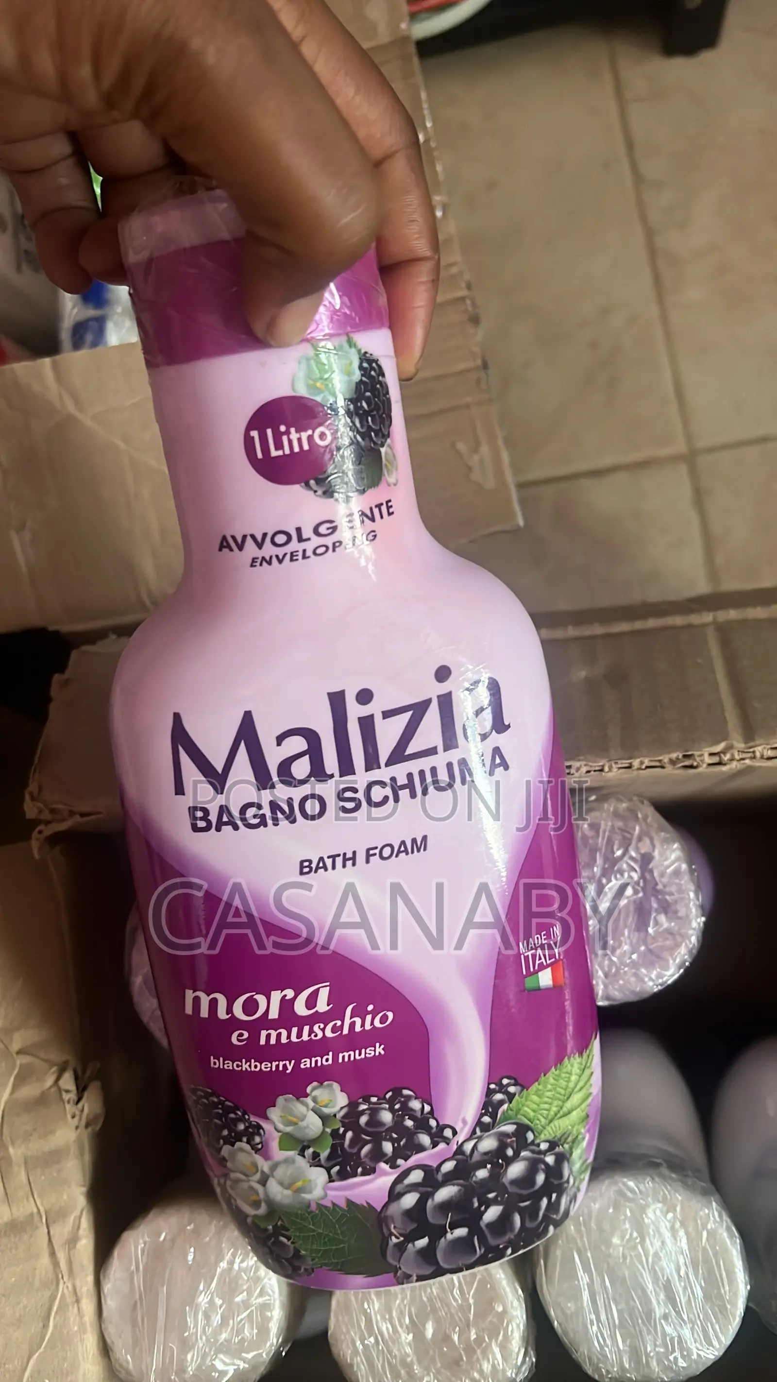 Malizia Bath Foam 1 Litre Made in Italy 🇮🇹
