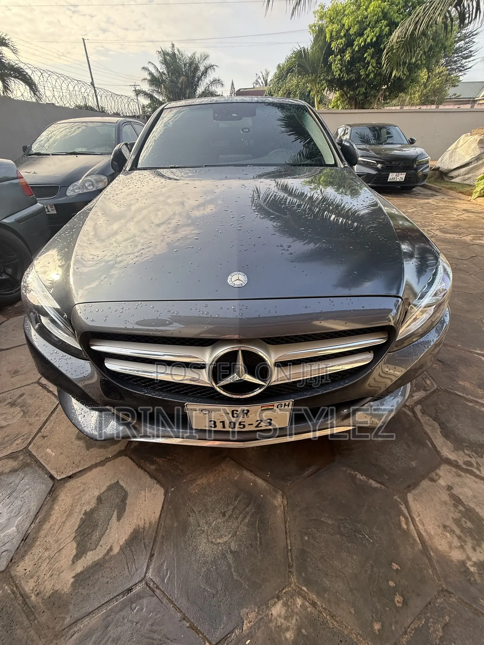 Mercedes-Benz C300 Sport 4Matic Sedan AWD (2.0L 4cyll 7A) 2016 Gray
