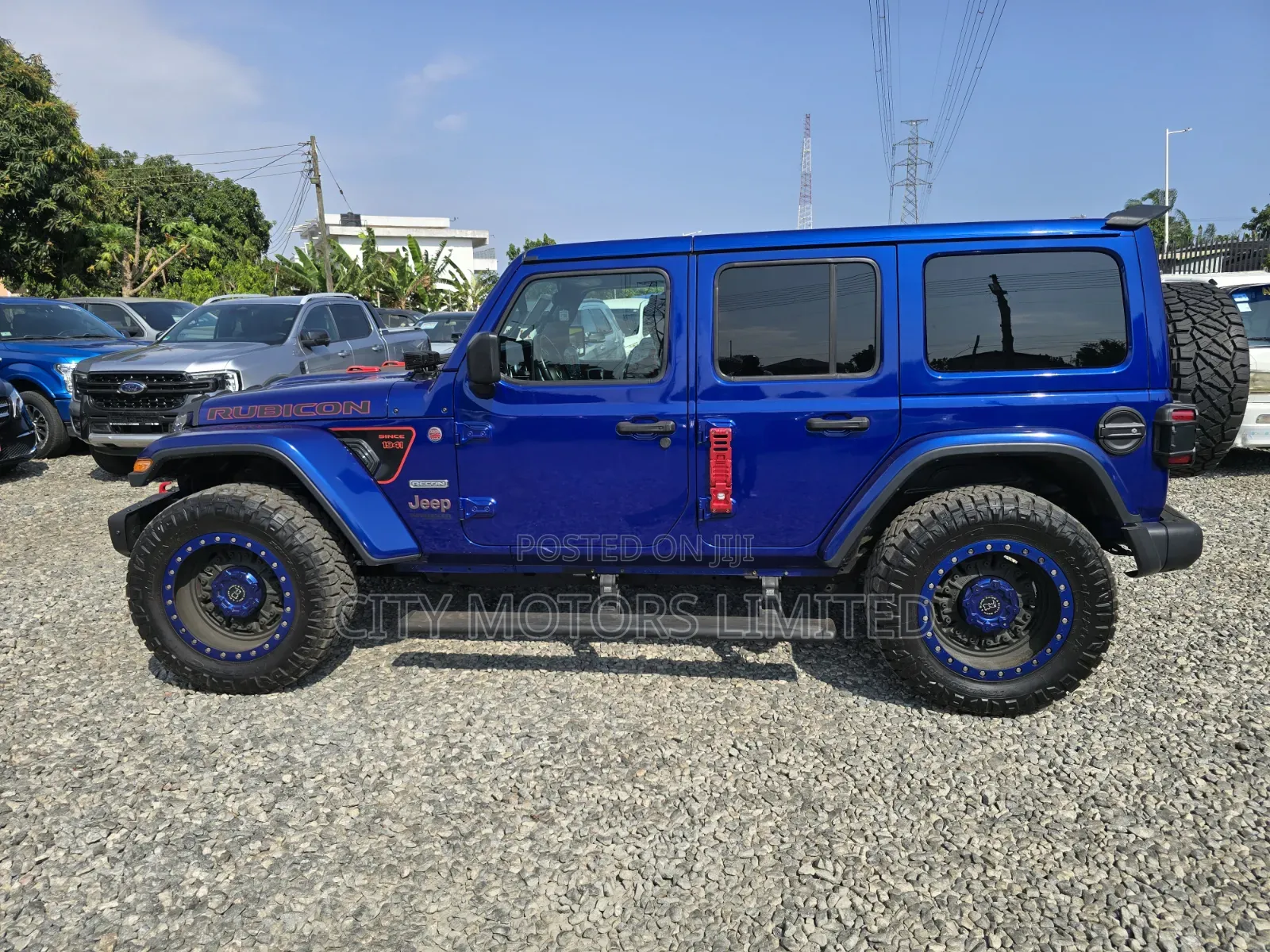 Jeep Wrangler Rubicon 4x4 2020 Blue