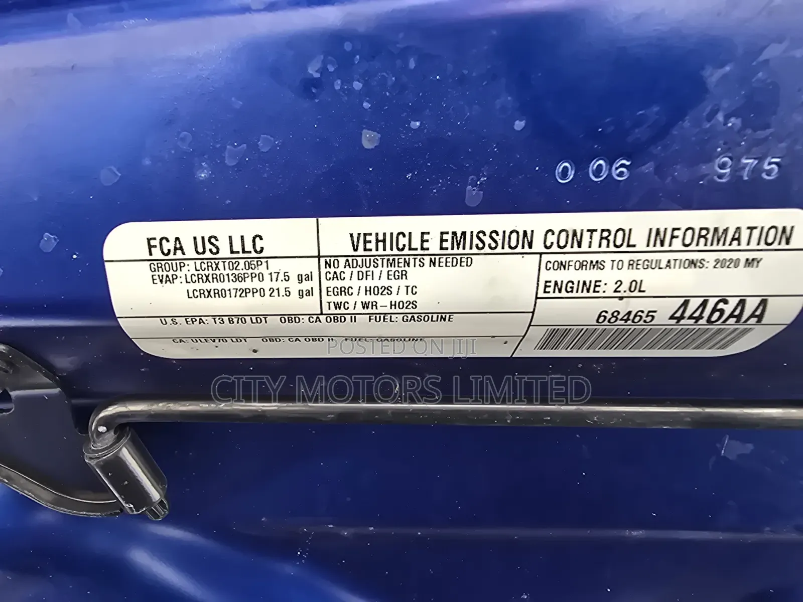 Jeep Wrangler Rubicon 4x4 2020 Blue