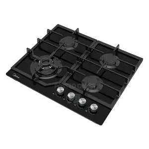 Midea 4 Burner Gas Hob - 60cm Black- 60GJ084