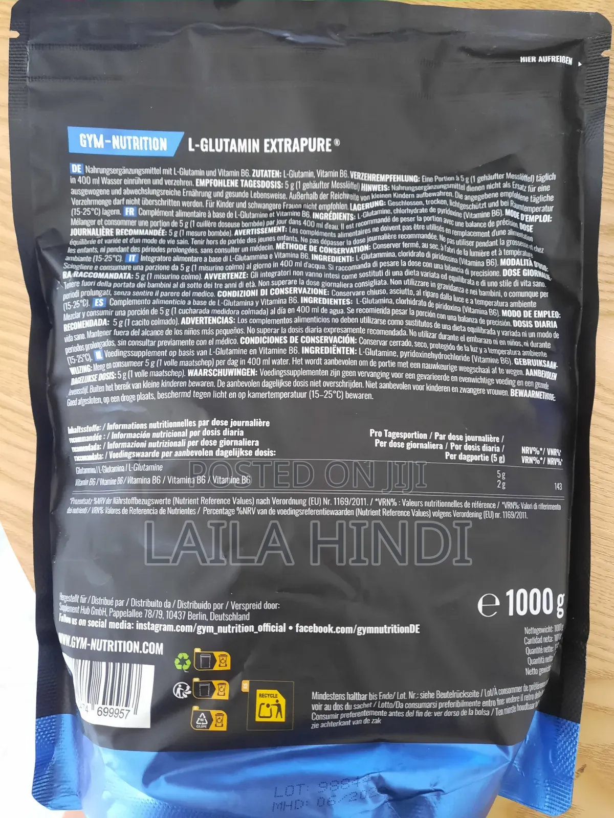 L-Glutamine Powder