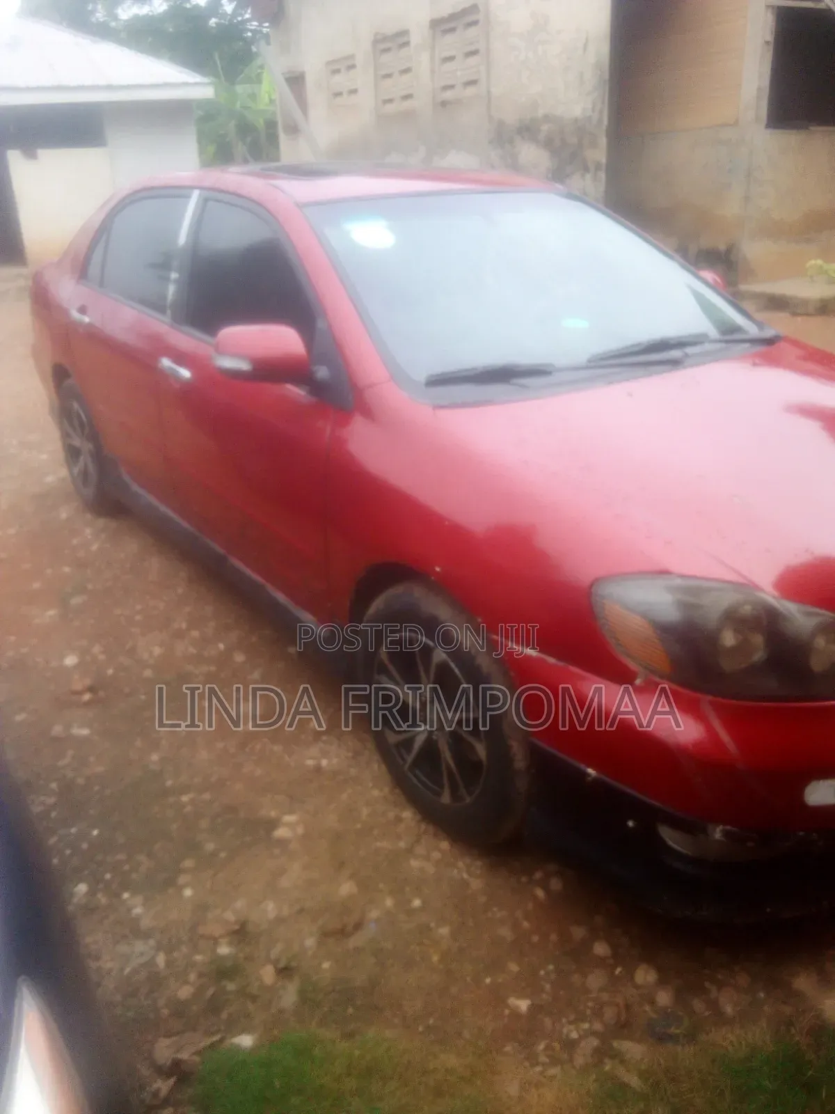 Toyota Corolla S 2007 Red