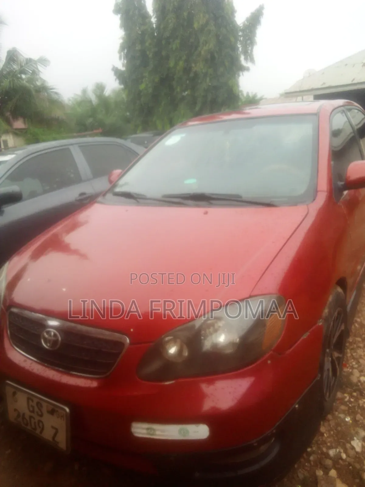 Toyota Corolla S 2007 Red