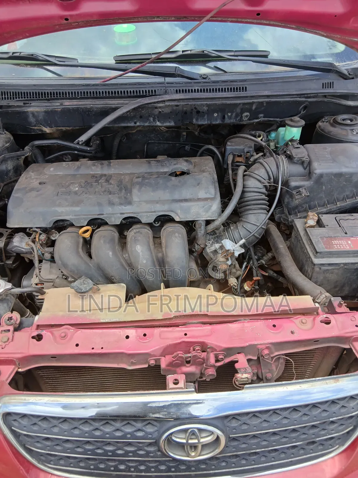 Toyota Corolla S 2007 Red