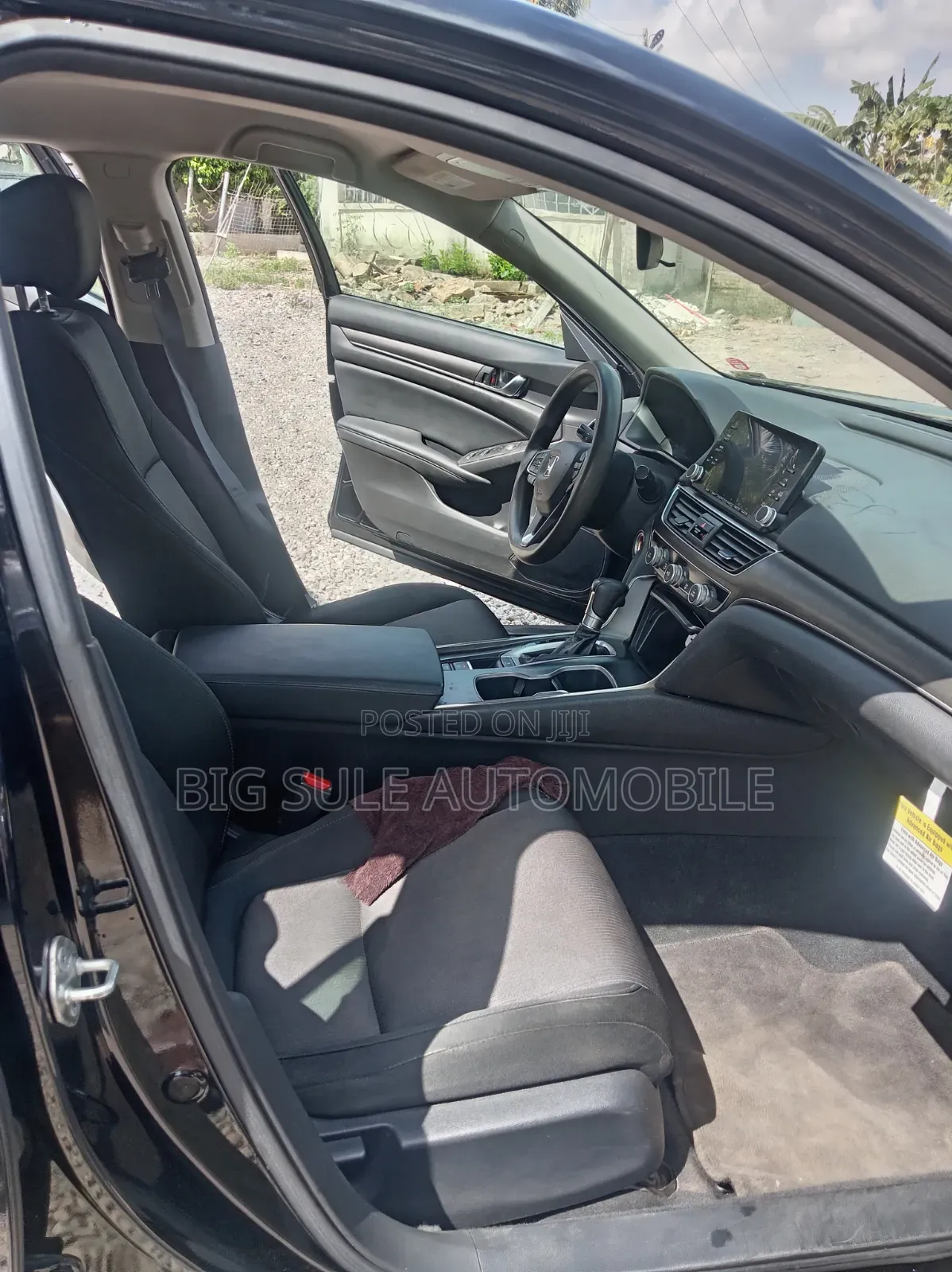 Honda Accord EX-L (1.5L 4cyl Turbo CVT) 2019 Black