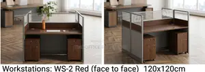 2-Person Face-to-Face Office Workstation