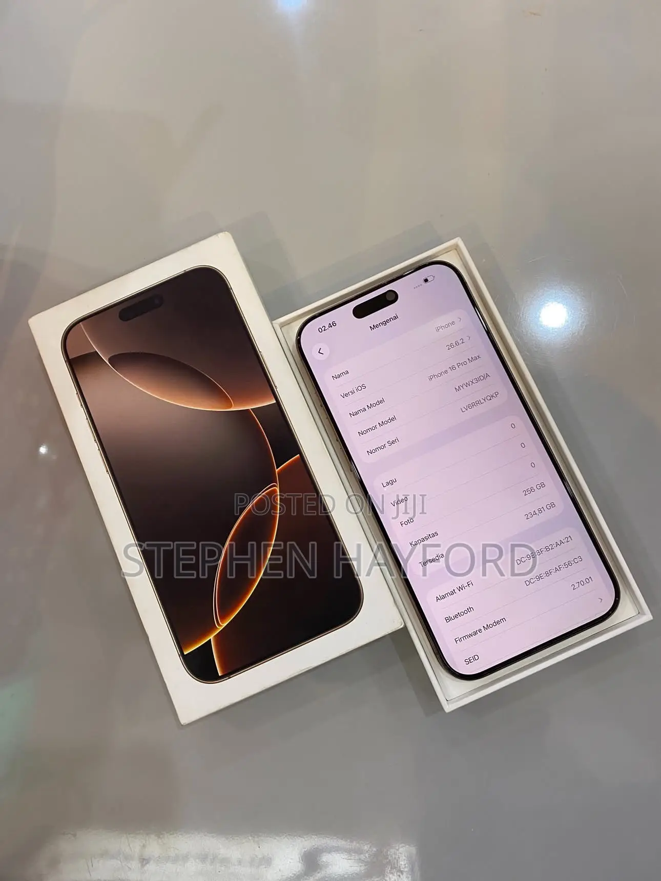 Apple iPhone 16 Pro Max 256 GB Gold