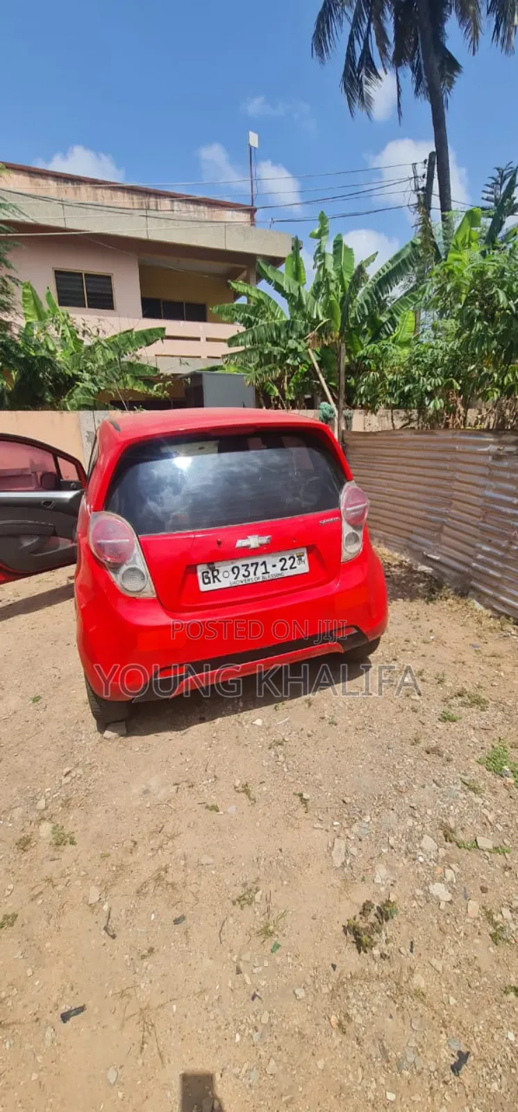 Chevrolet Spark 2013 Red