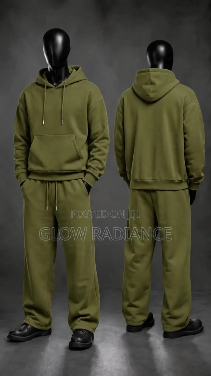 Casual Hoodie and Jogger Tracksuit Set