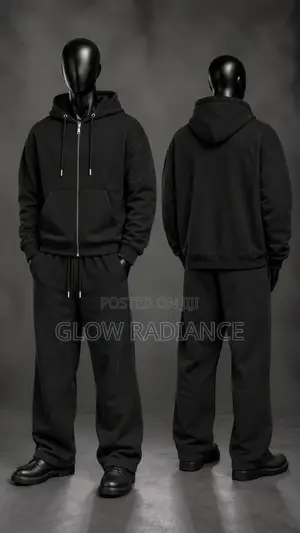 Casual Hoodie and Jogger Tracksuit Set