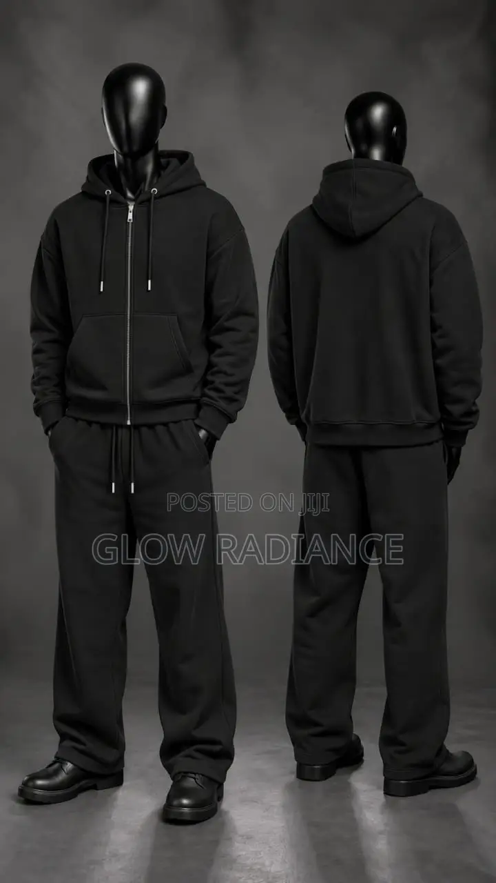 Casual Hoodie and Jogger Tracksuit Set