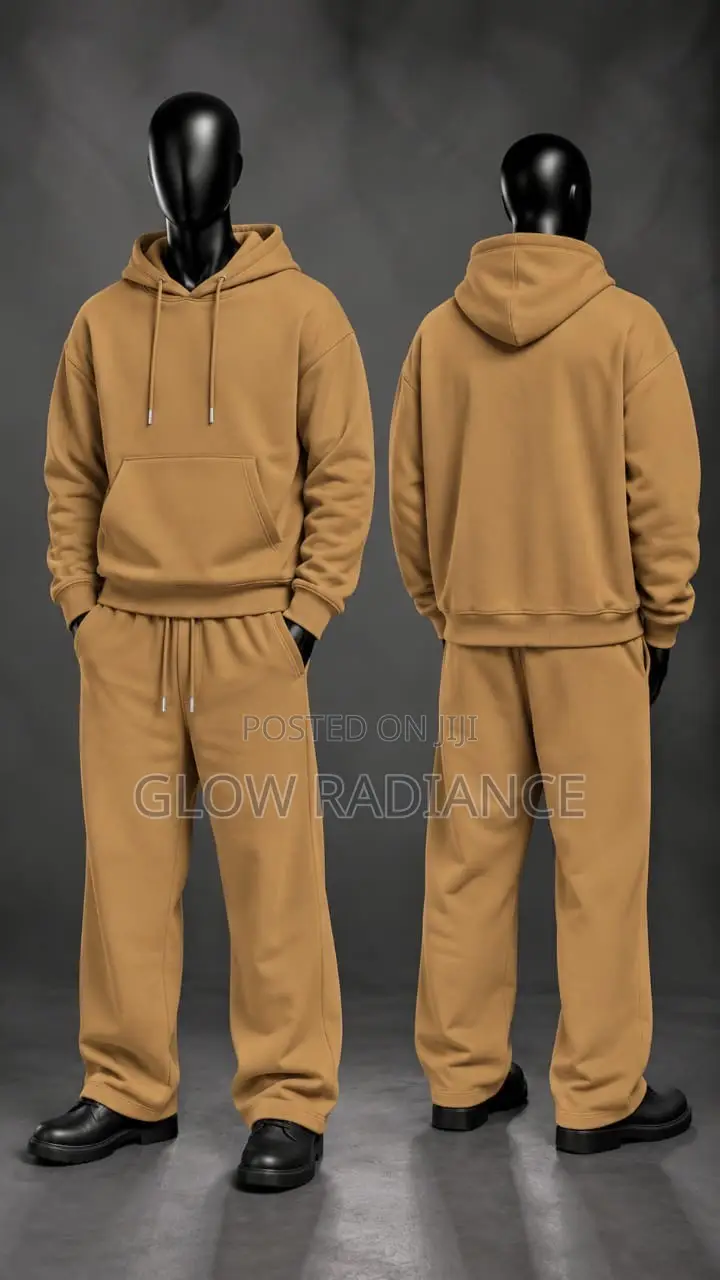 Casual Hoodie and Jogger Tracksuit Set