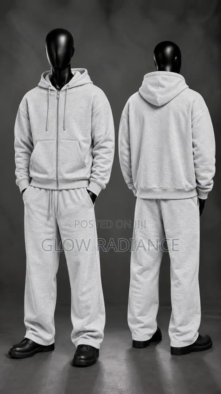 Casual Hoodie and Jogger Tracksuit Set