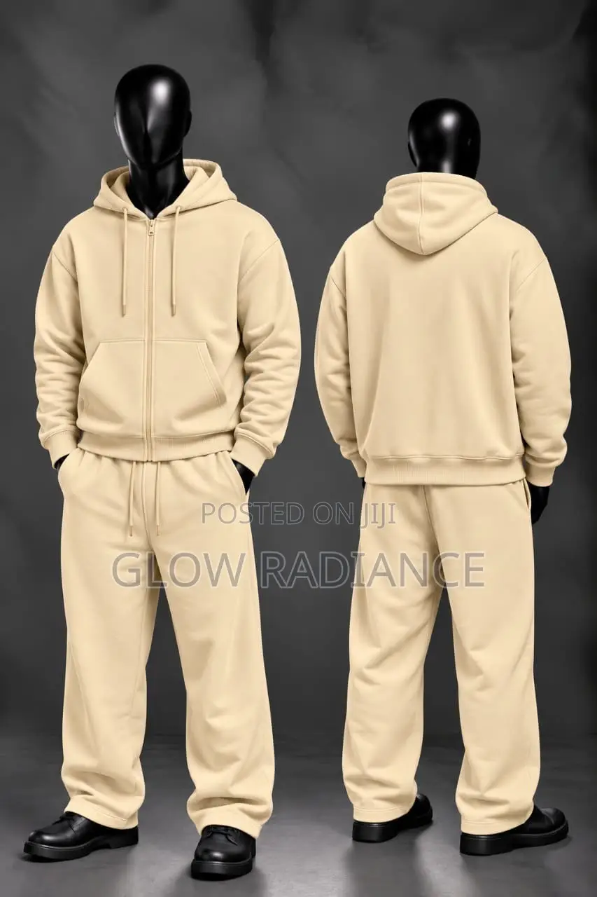 Casual Hoodie and Jogger Tracksuit Set