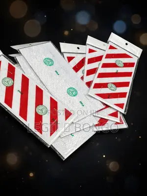Original DVLA Bumper Reflectors - White & Red
