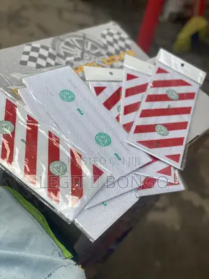Original DVLA Bumper Reflectors - White & Red