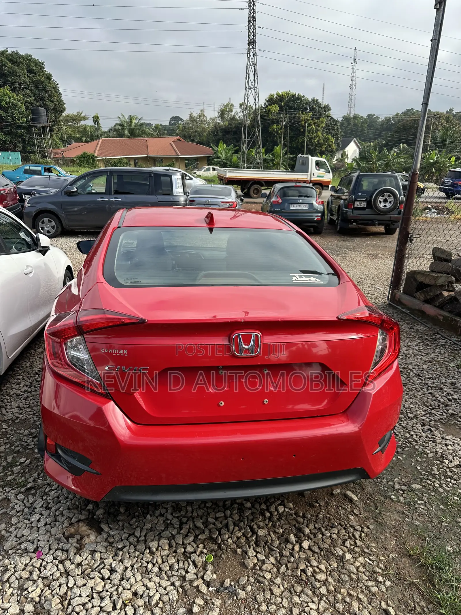 Honda Civic EX-L 4dr Sedan (1.5L 4cyl) 2017 Red