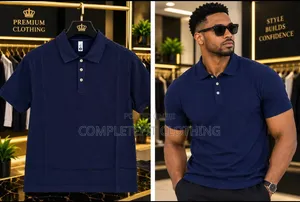 Men's Short Sleeves Knitted Shirts Available in Limited Stock