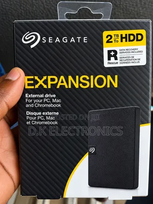 2TB Original Seagate Expansion Hard Disk Drive