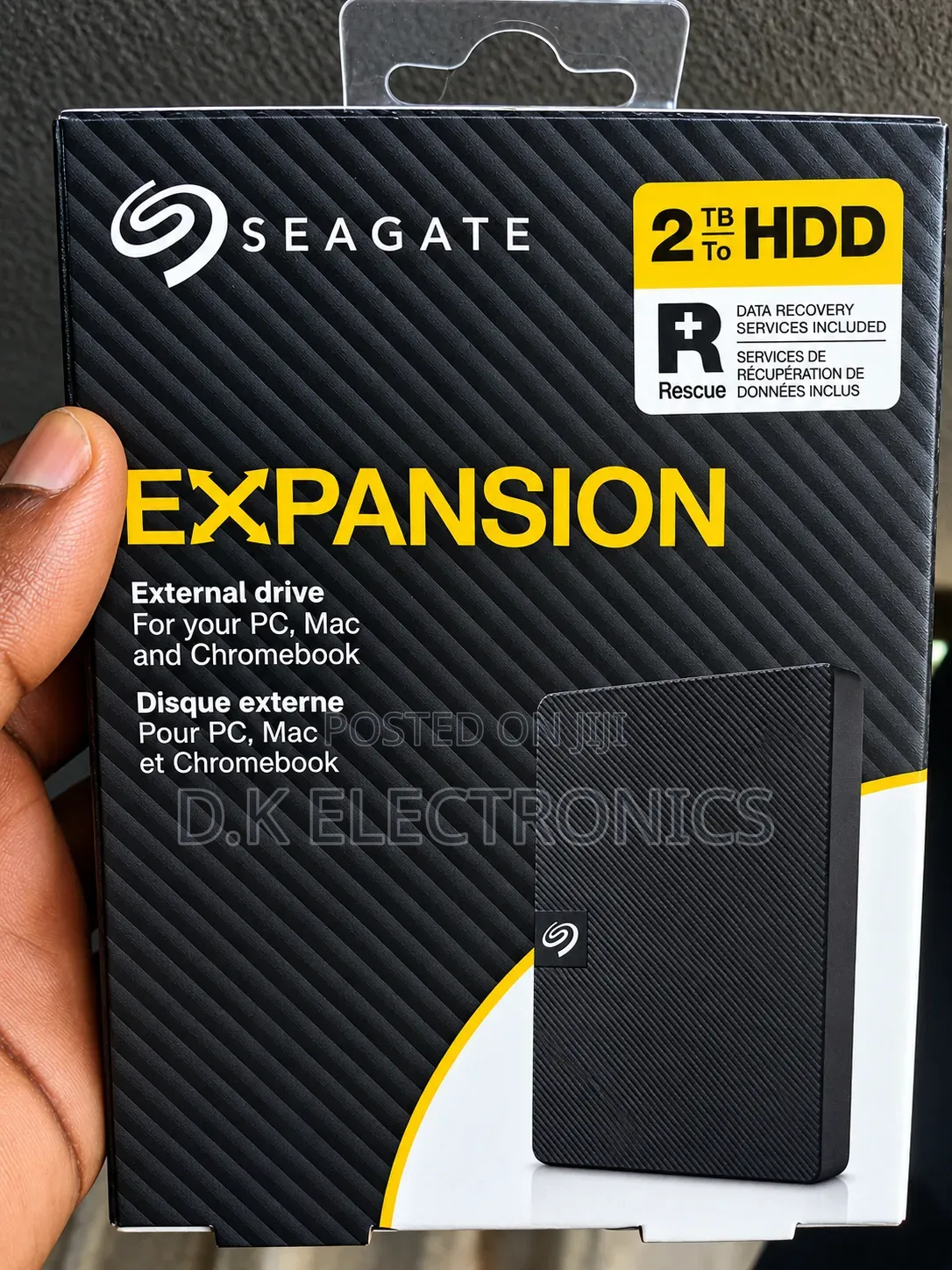 2TB Original Seagate Expansion Hard Disk Drive