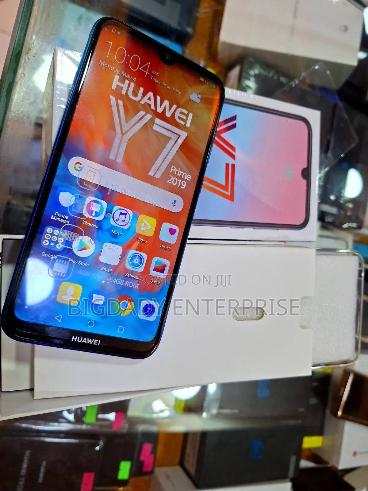 New Huawei Y7 Prime 2019 64 GB Blue