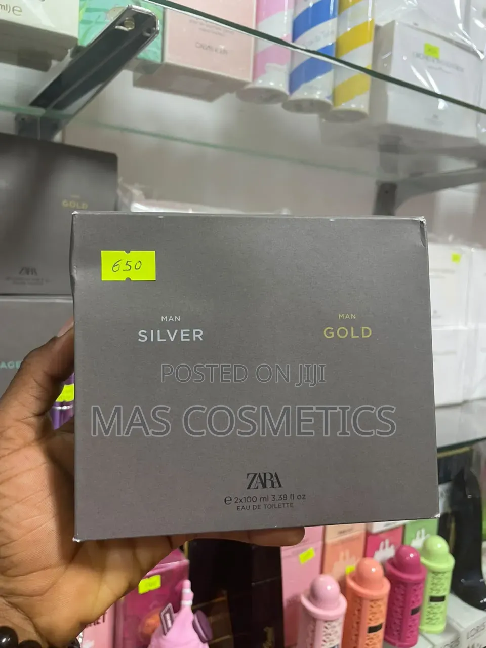 Silver Man Gold Edt 2x100 Ml