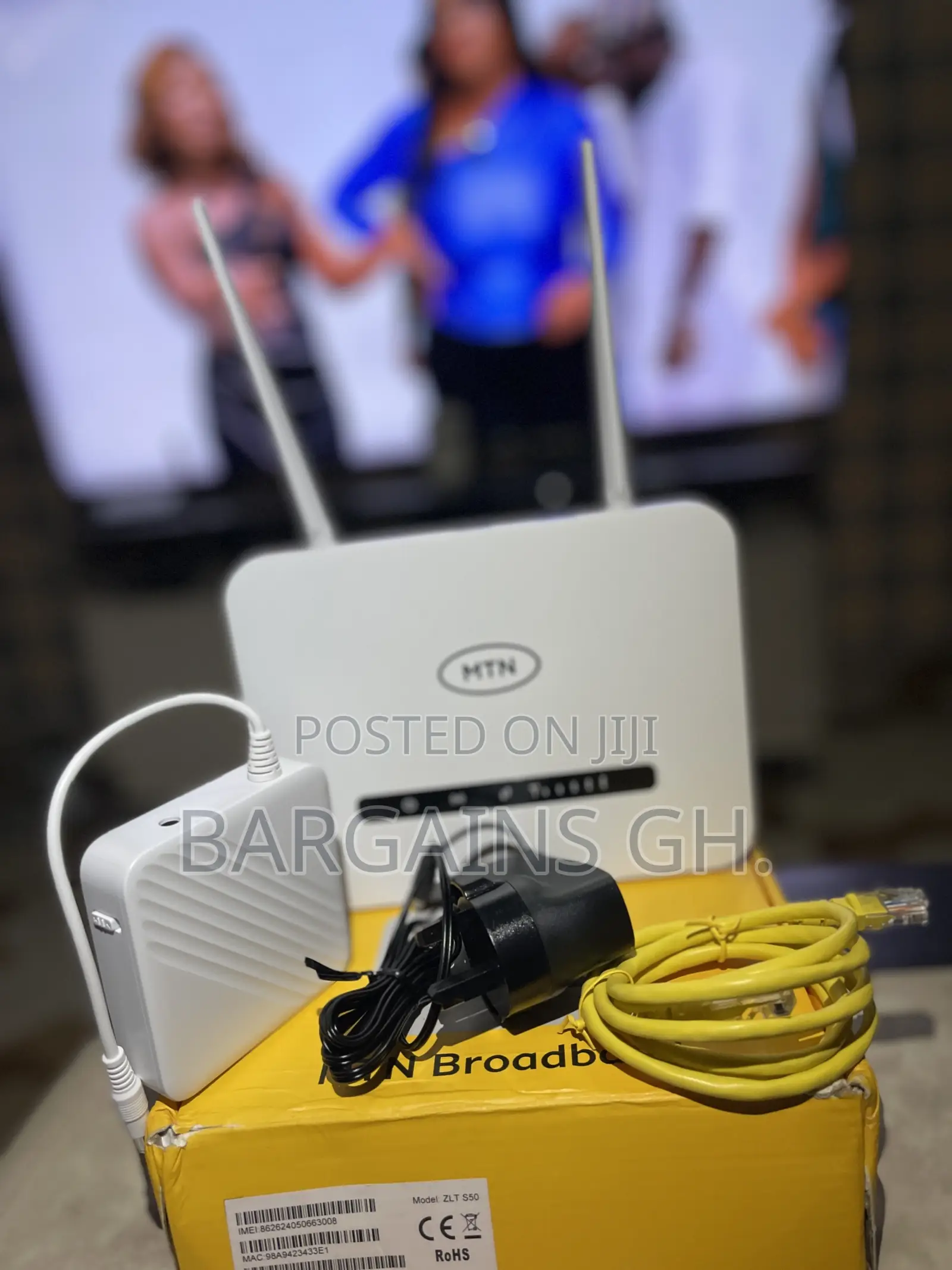 MTN CAT 6 Universal 4G Router With Power Bank
