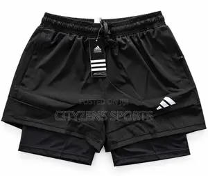Adidas Black Gym Shorts With Inner Stretch
