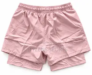 Pink Adidas Gym/Sports Shorts With Inner Stretch