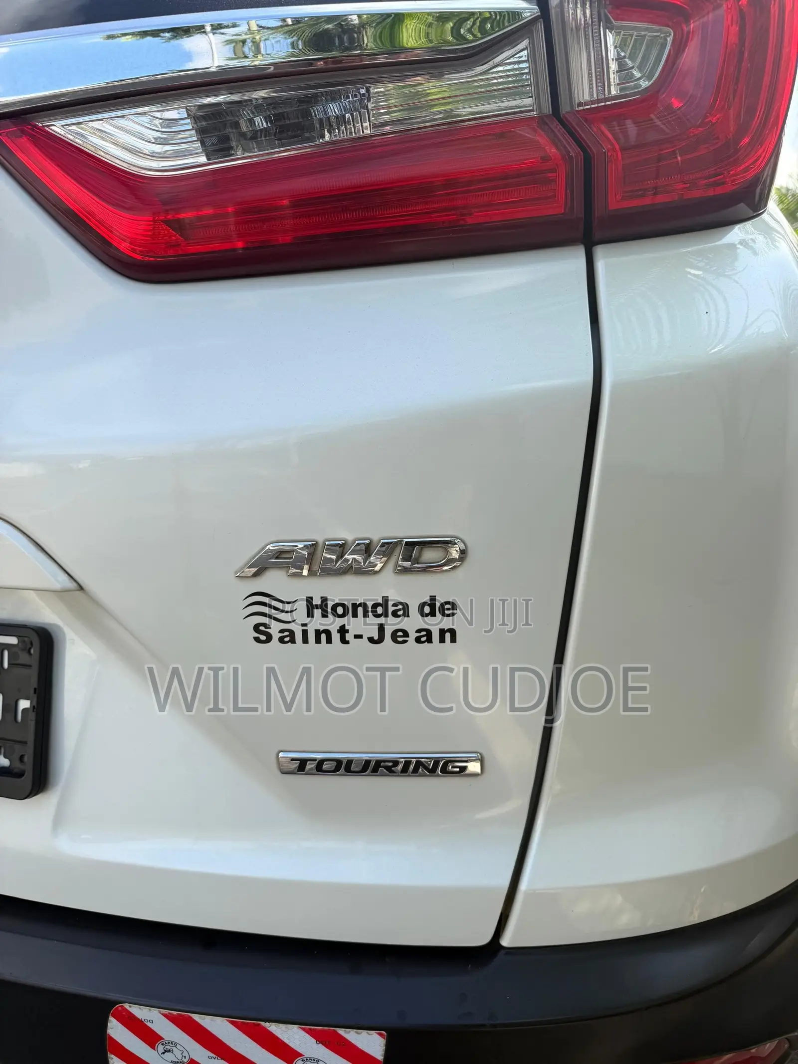Honda CR-V Touring AWD 2018 White