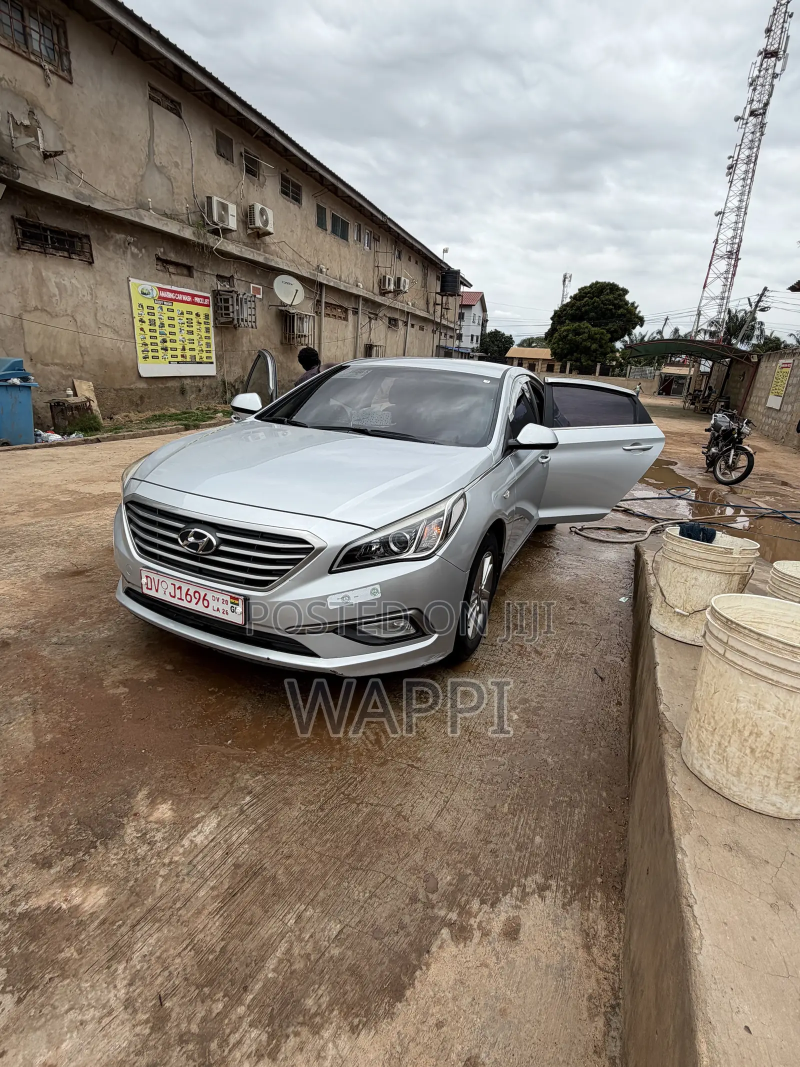 Hyundai Sonata Limited 2.0T Seban (2.0L 4cyl 6A) 2017 Silver