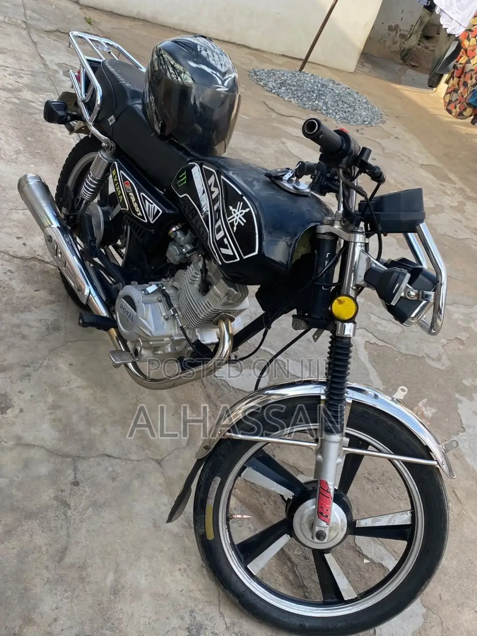 Royal RY125 2021 Black