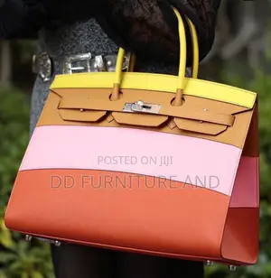 Herme’s Birkin Hand Bag Rianbow