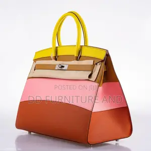 Herme’s Birkin Hand Bag Rianbow