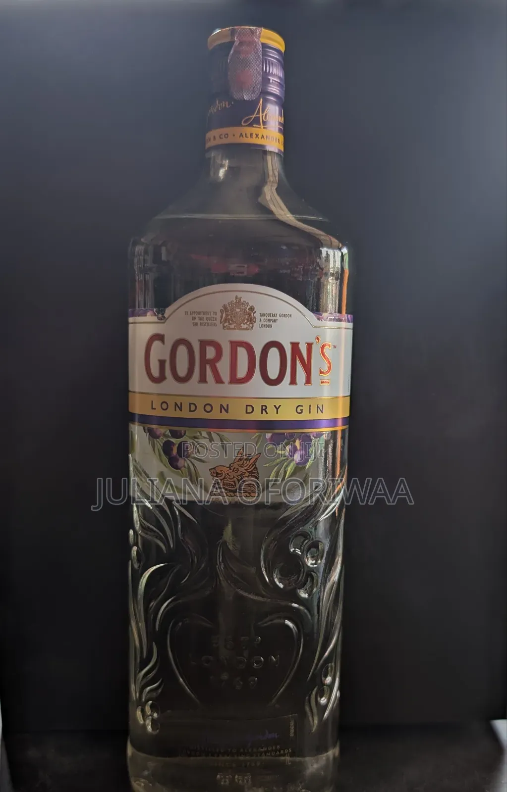 Gordon's London Dry Gin 1l