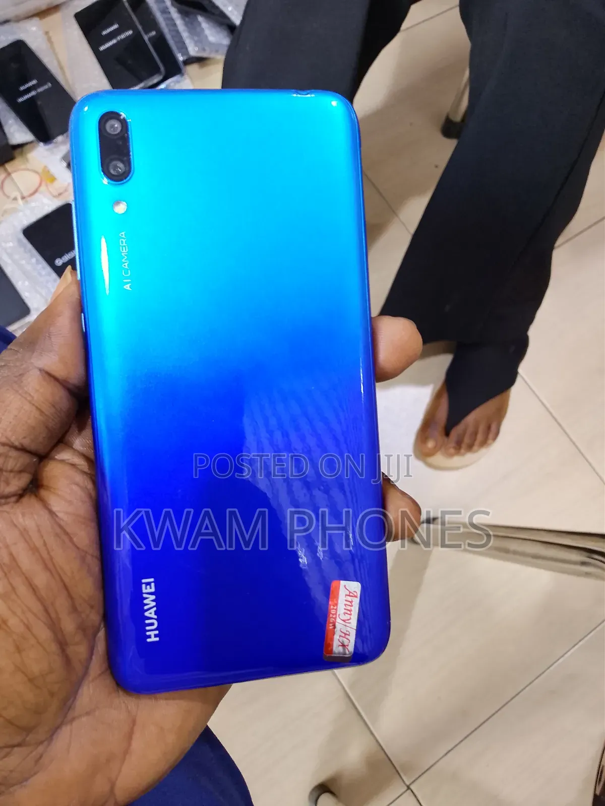 New Huawei Y7 Pro 32 GB Blue