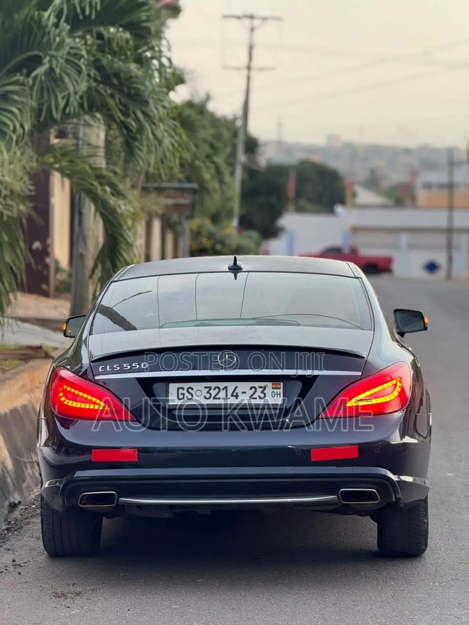 Mercedes-Benz CLS 550 Coupe 2013 Blue