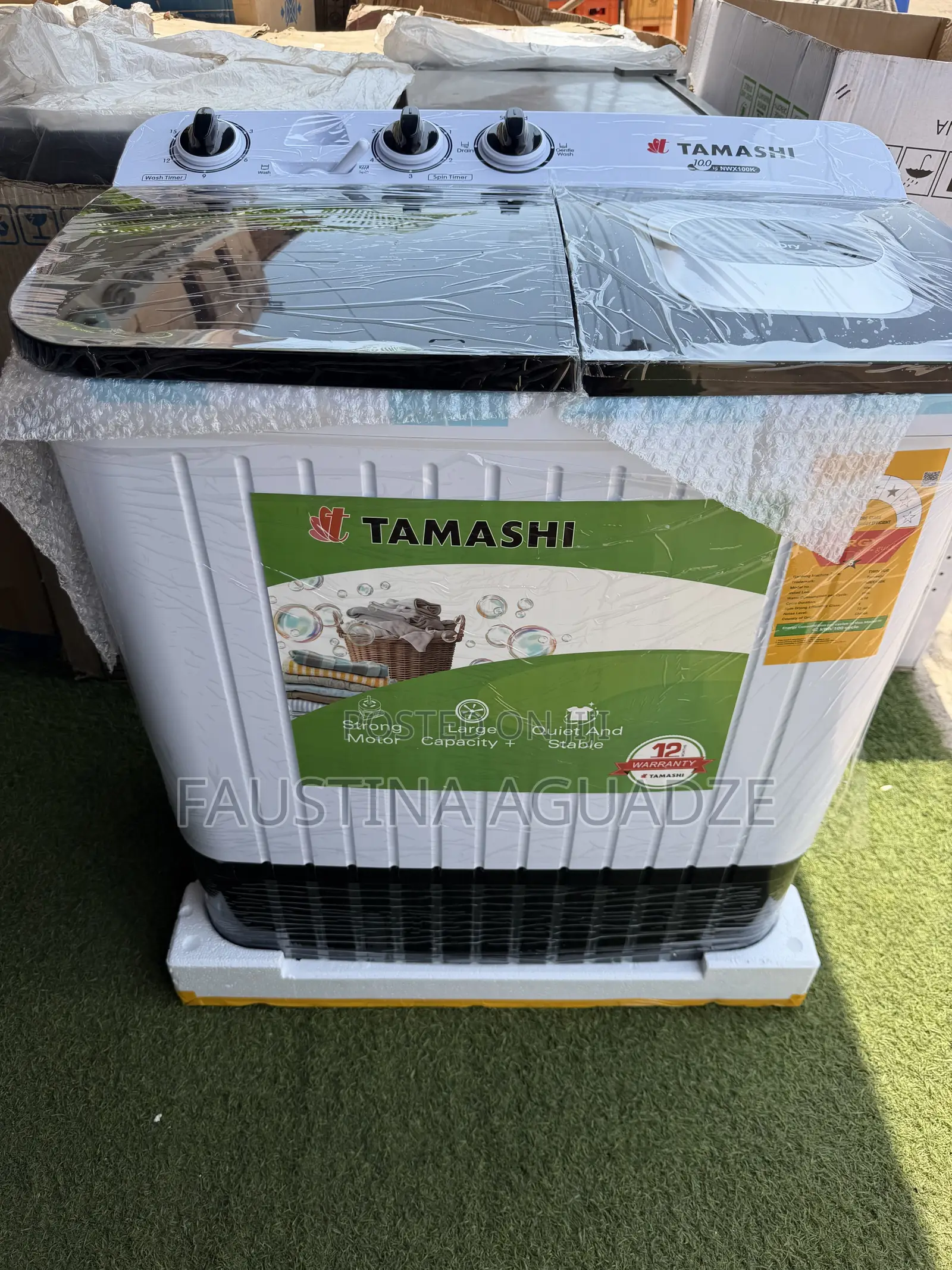 Tamashi 10kg Semi Automatic Washing Machine