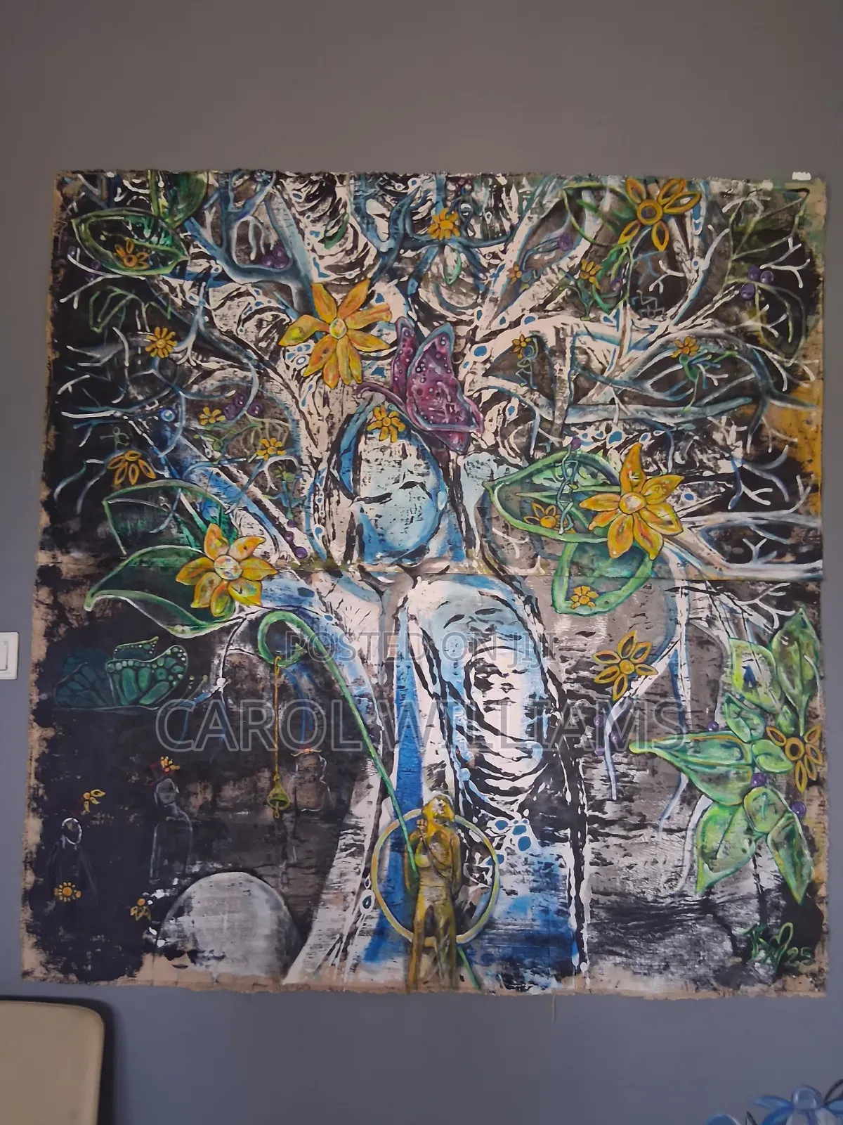 Original Handmade Painting by Famous Artist