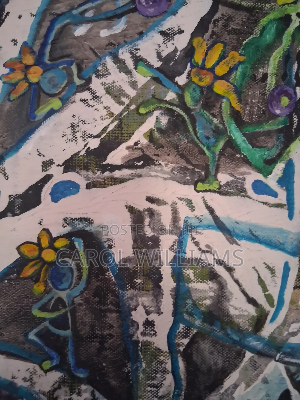Original Handmade Painting by Famous Artist