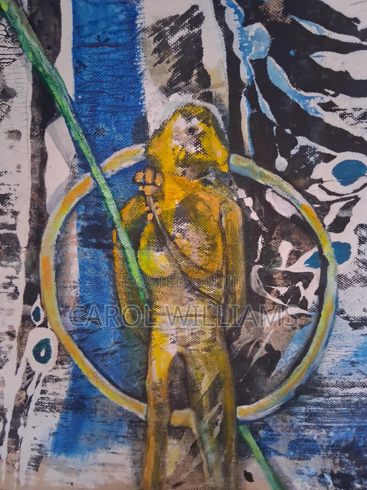 Original Handmade Painting by Famous Artist