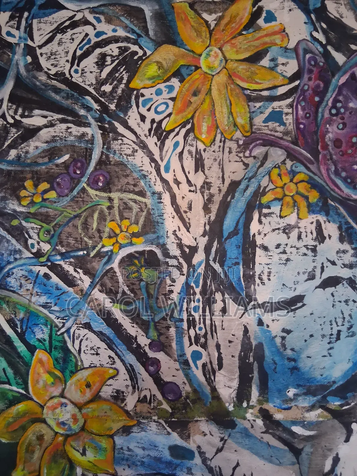 Original Handmade Painting by Famous Artist