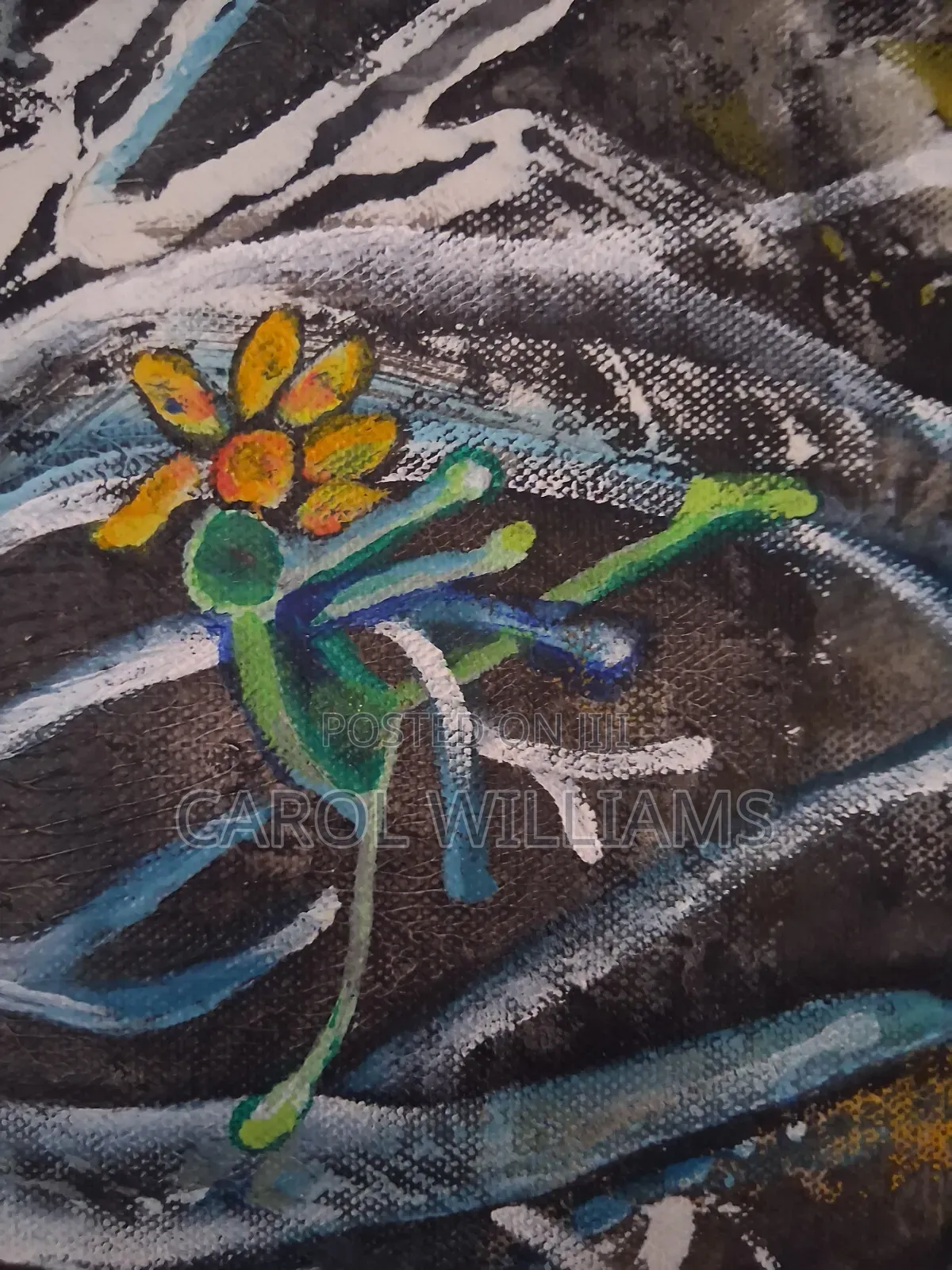 Original Handmade Painting by Famous Artist