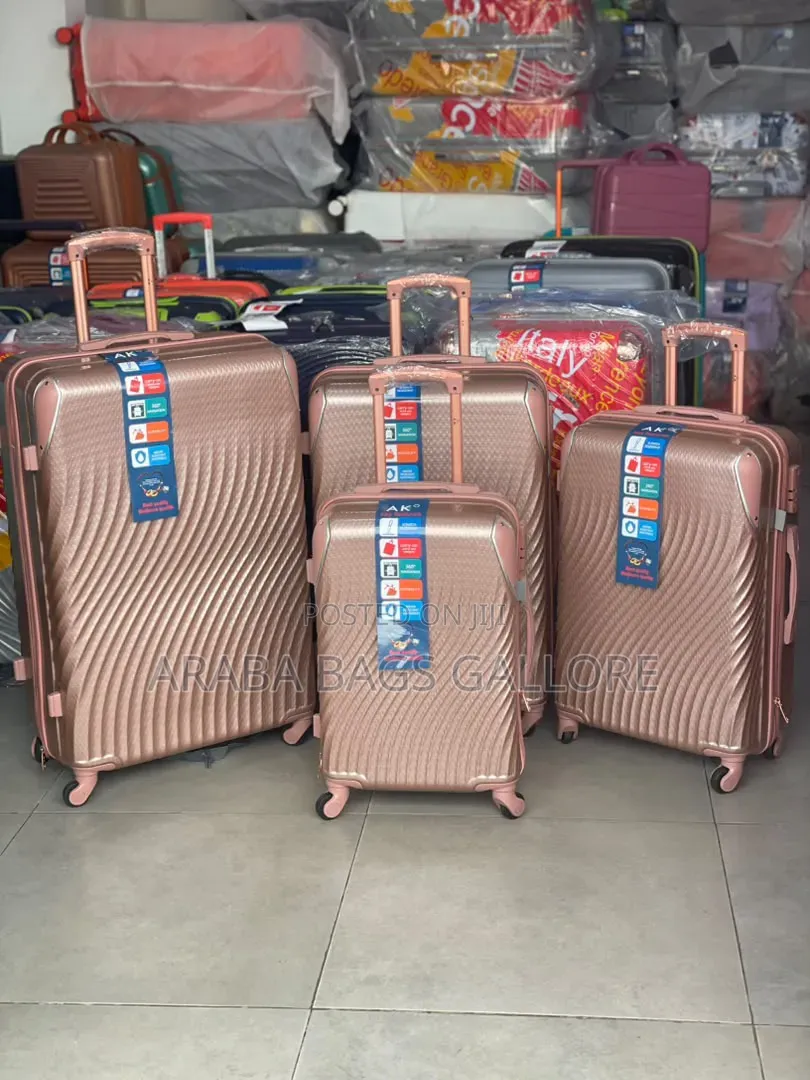 4sets Size 30"31"32" Turkish Anti Crack Unbreakable Suitcases.