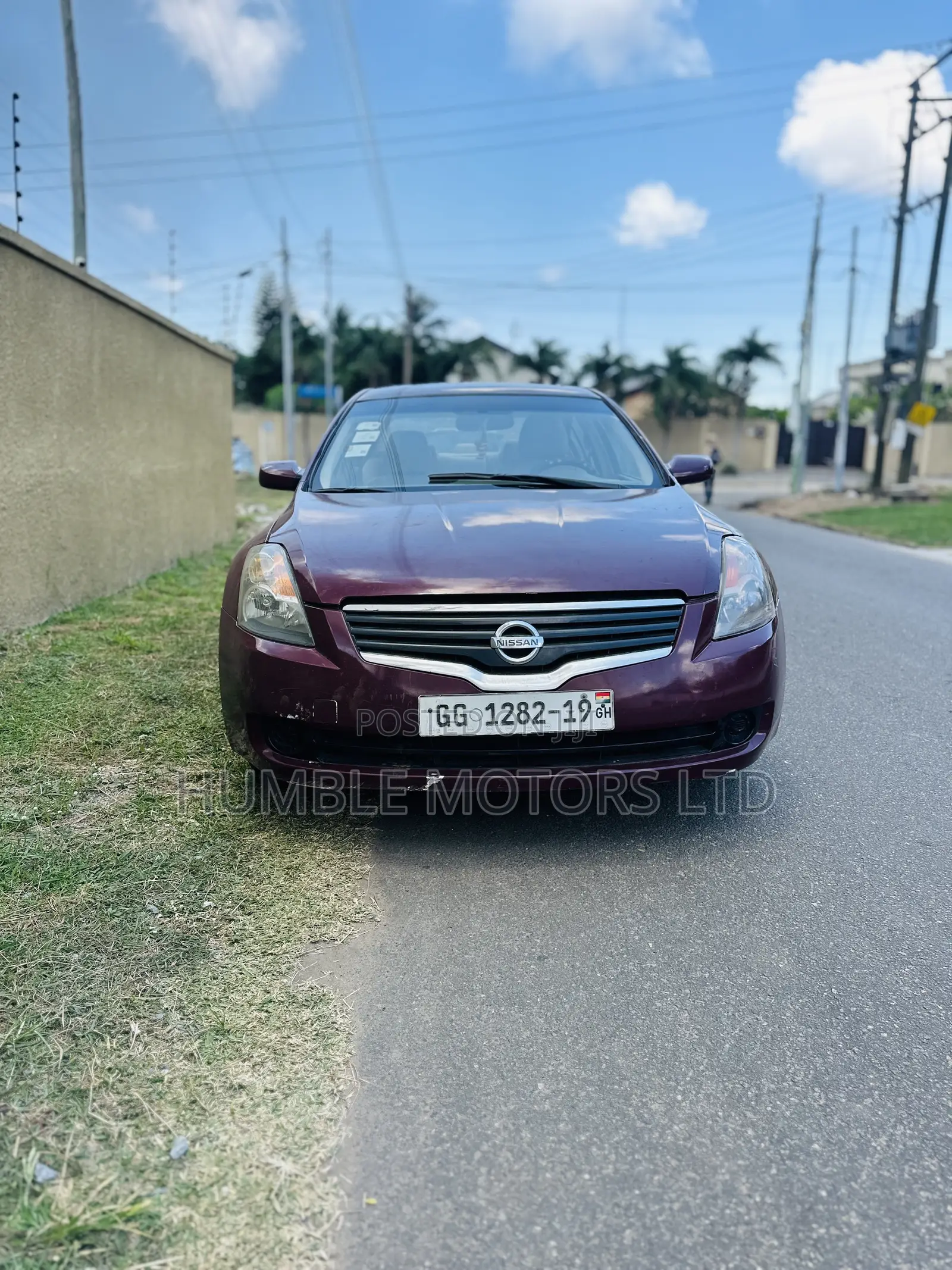 Nissan Altima 2.5 2012 Red