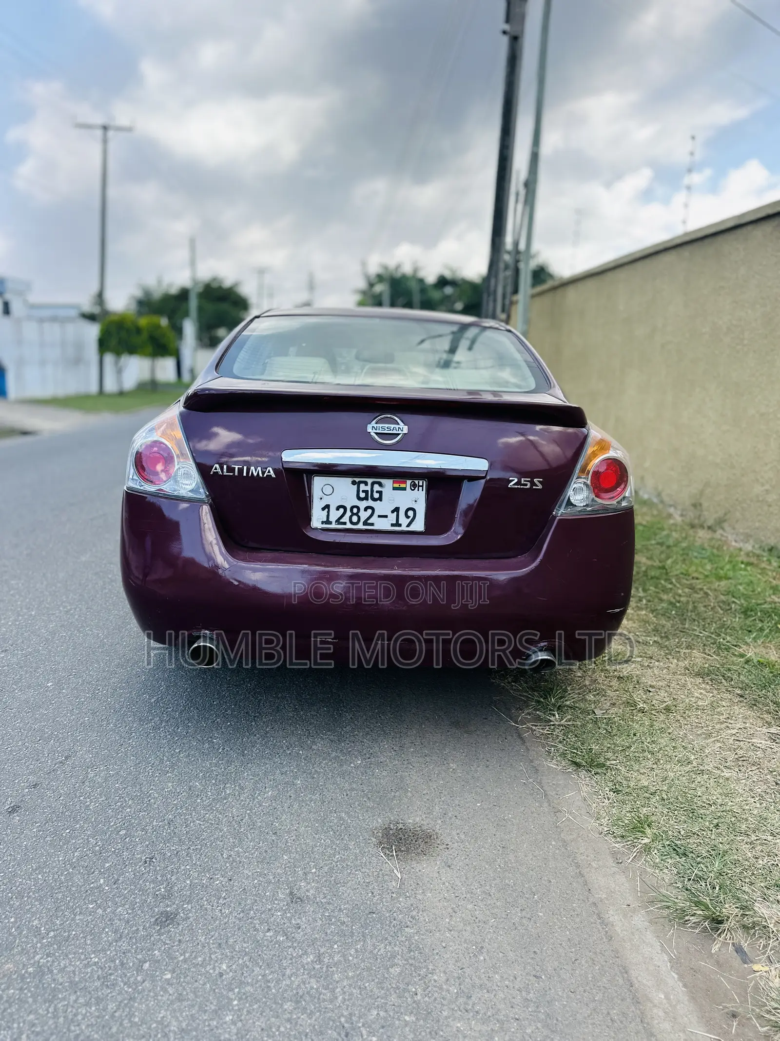 Nissan Altima 2.5 2012 Red